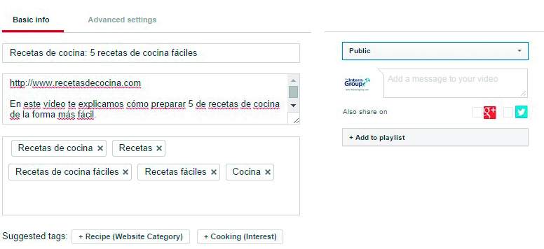 YouTube video optimization