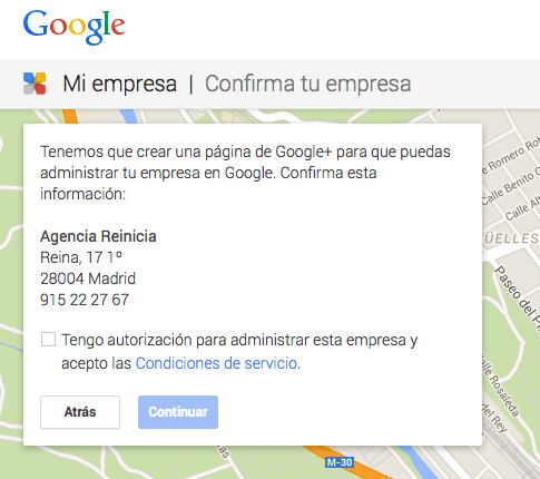 paso 4 Creación perfil de Google Plus