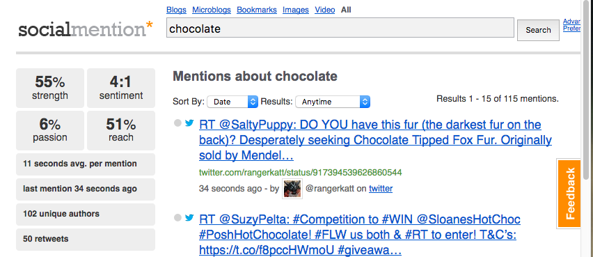 SocialMention