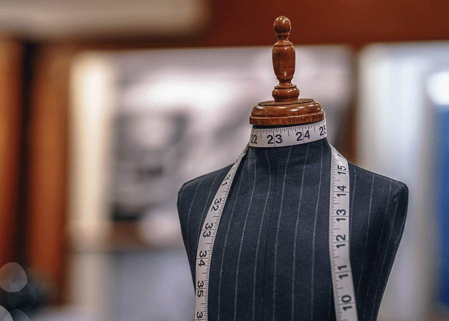 mannequin measures tape