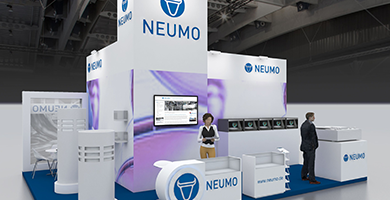 Booth design for Neumo at Farmaforum